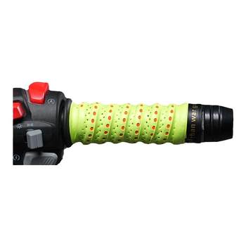 Motorcycle electric rider handlebar cover