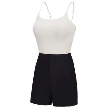 Subitao bow back flat corner one-piece swimsuit
