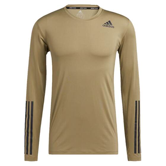 
Adidas/Adidas authentic casual men's fashionable round neck comfortable sports fitness long-sleeved T-shirt H08804