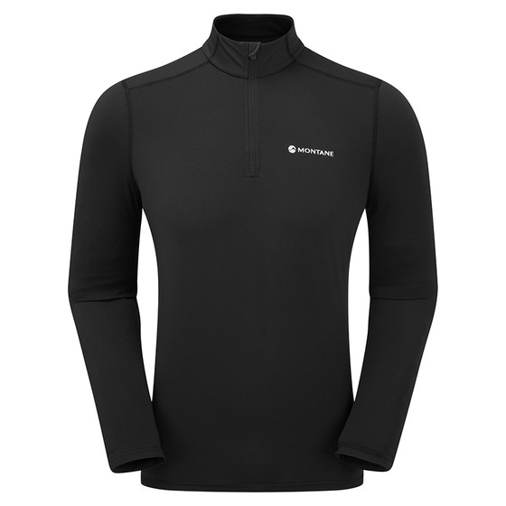 
DART XT half-zip long-sleeved men's MONTANE outdoor trail running moisture-wicking breathable T-shirt MONTANE