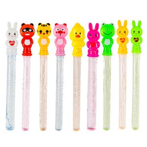 Park stall toy children's bubble sword Western sword blowing bubble water supplement cartoon blowing bubble stick toy