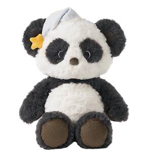 
babycare panda sound and light comfort doll hand doll Abebe baby sleep comfort plush toy