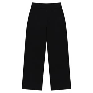 
MARITHE classic LOGO women's sweater knitted pants trendy straight pants zipper 25 autumn and winter tops Korean style