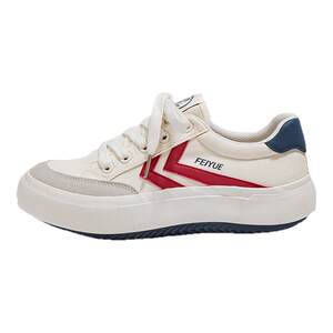 
feiyue/feiyue women's shoes canvas shoes women's 2026 autumn and winter new versatile casual thick-soled breathable sneakers hot style