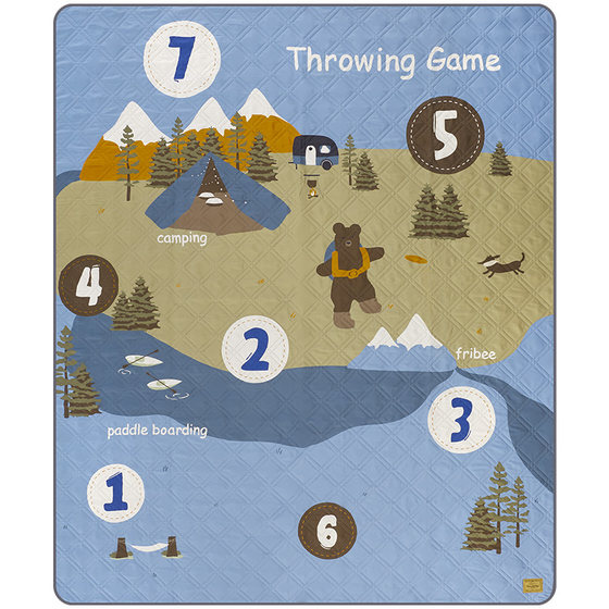 
Noke Game Garden Picnic Mat Spring Outing Mat Outdoor Portable Waterproof Moisture-proof Park Grass Machine Washable Outing