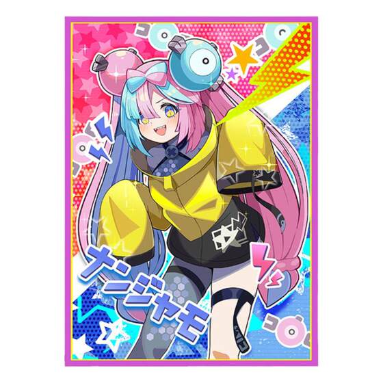 
Pokémon card set Qishu card set flash DIY card protective cover DTCG Magic PTCG board game girl set 66x91