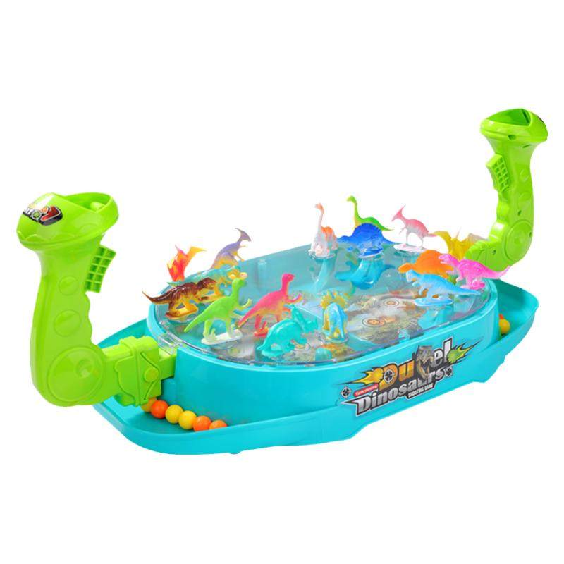 Jouet De Tir Dinosaures - Jeu Cible Avec 12 Balles Collantes Et Lanceur Pour Enfants Dès 3 Ans