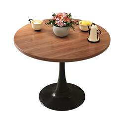 Three Dream Round Table Negotiation Table Coffee Milk Tea Shop Table and Chair