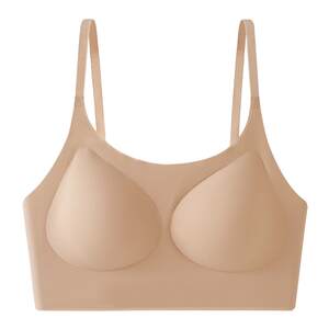 
Liu Mo [Foundation] Comfortable Vest Bra ABC Full Cup Breathable Bra Sleeping Bra No Wires Underwear