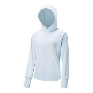 Xtep women's windbreaker 2025 summer new thin hooded ice silk sunscreen sports jacket 975228940237
