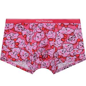 
theProcess macho pink underwear cartoon boxer briefs modal anti-butt pinch couple men’s practical gift