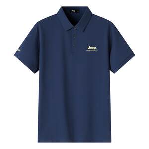 
Jeep Jeep outdoor quick-drying POLO shirt men's summer sun protection ice-sensitive T-shirt skin-friendly solid color sports short sleeves