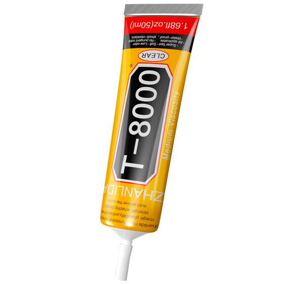 
Mobile phone screen adhesive glue border sealant t8000 repair back cover special for adhesive force, waterproof and dipped in Apple external screen repair Huawei tablet transparent strong soft glue