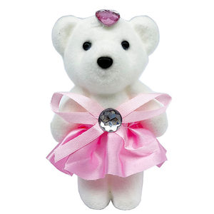 Ice cream, bear doll doll bubble foam Christmas flower bouquet flower art bag cartoon flower arrangement making material flower shop