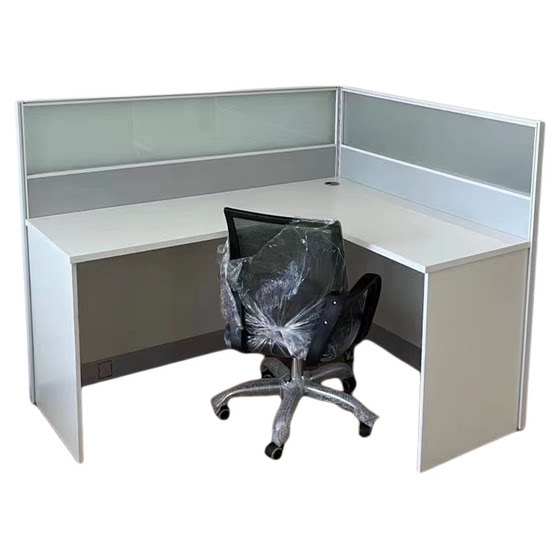 Staff desk screen work position office desk chair combination office work station employee card corner desk desk