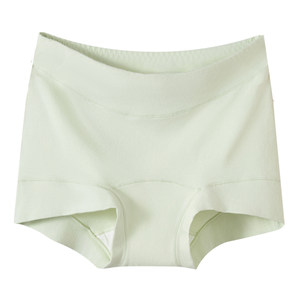 
Autumn and winter women's boxer briefs pure cotton extended crotch safety pants two-in-one 100% cotton crotch large size seamless leggings