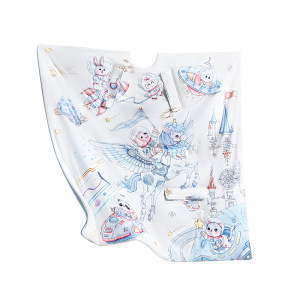 
Children's Anti-Kick Quilt Spring and Summer Thin Style Sleeping Artifact for Medium and Big Children Baby All Seasons New Sleeping Bag Quilt Baby