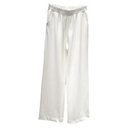 Woppei2023 Spring New Casual Pants Women's Loose High Waist Drape Wide Leg Pants