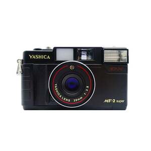 
Brand new rangefinder camera YASHICA MF2 non-disposable camera 135 film fool with flash film camera
