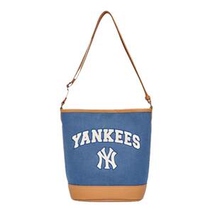 
MLB handbag large tote bag women's casual commuter bag retro full print armpit bag cross-body shoulder bag