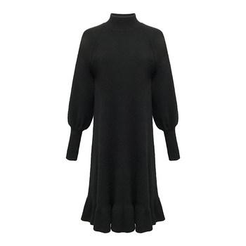 Lotus leaf skirt fat MM loose versatile bottom sweater
