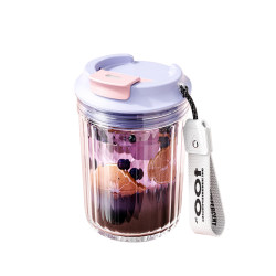 MOLALUNA glass coffee cup tumbler