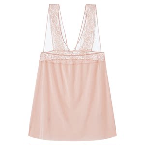
[God of Love] Ives Sexy Series Nightgown Sexy Lace Home Clothes Pure Lust Style Suspender Dress