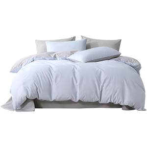 
Mercury Home Textiles Tencel Cotton Four-piece Set for Naked Sleeping Category A Suite Quilt Cover Sheets Simple Home Bedding