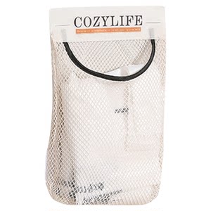 Garbage bag storage artifact kitchen plastic bag magic pocket network pocket wall hanging cabinet door installation convenience bag net bag
