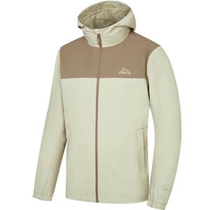 
Hongxing Erke small mountain logo jacket men's spring men's sports outdoor assault splicing contrast jacket windbreaker men's clothing