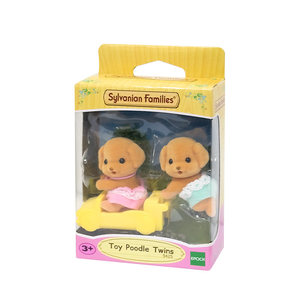 Senbeier Family Toys Forest Family Poodle Twin Doll Girl Simulation House Doll Doll