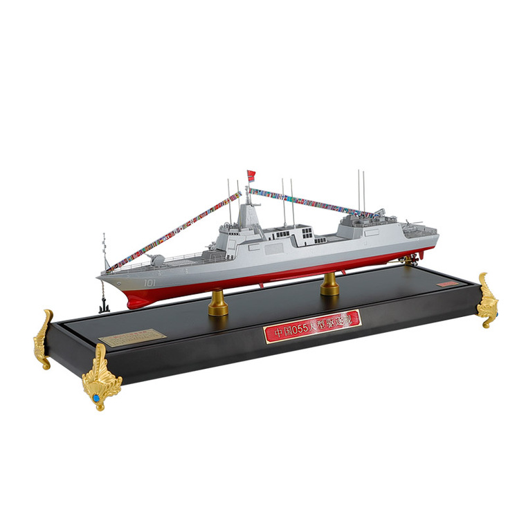 055 large guided missile destroyer 1 500 warship alloy