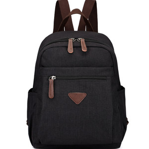 
Small backpack for men's lightweight canvas backpack casual Oxford cloth backpack schoolbag for women small travel bag