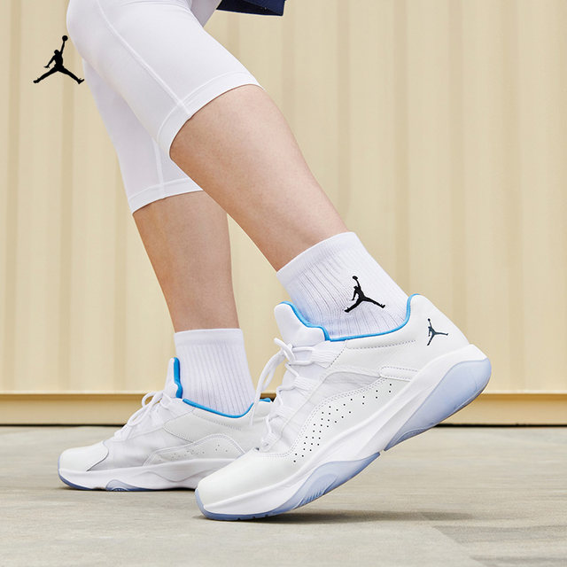 Jordan official Nike Jordan AJ11 ເກີບກິລາຜູ້ຊາຍ summer dad ເກີບ cushioning ຕ່ໍາແລະສະດວກສະບາຍ DO0751