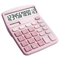 Calculator Office Computer Goddess Model High-value Small Trumpet Mini Internet Celebrity Model Solar Power Dual Power Cute Multi-functional Accounting Special Voice Model