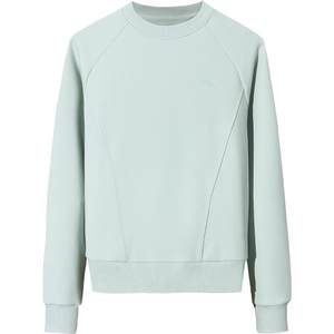 
Anta Naifu Sweater丨Easy-care round-neck pullover for women winter new long-sleeved casual velvet sports top