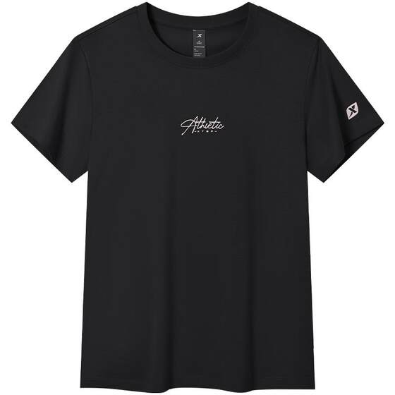 
Xtep cotton T women's 2026 summer new official half-sleeved sportswear versatile short-sleeved casual round neck T-shirt for women