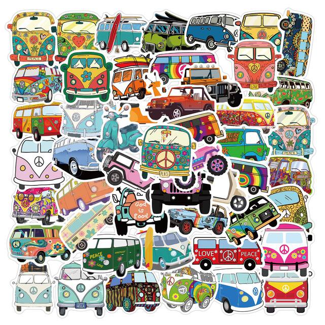 50 hip-hop style outdoor bus Bike graffiti stickers suitcase laptop ...