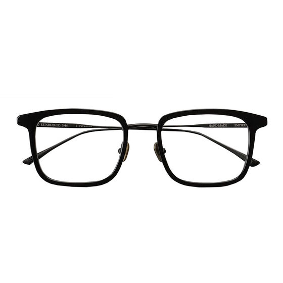 Empire X ultra-light square-frame glasses full-frame business leisure myopia framework pure titanium large round face Empire-i