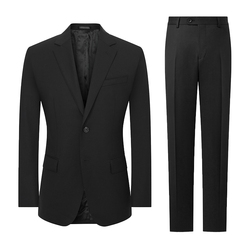 Announcement Bird Business Two Button Formal Suit Korean Style Slim Wool Men's Professional Suit Wedding