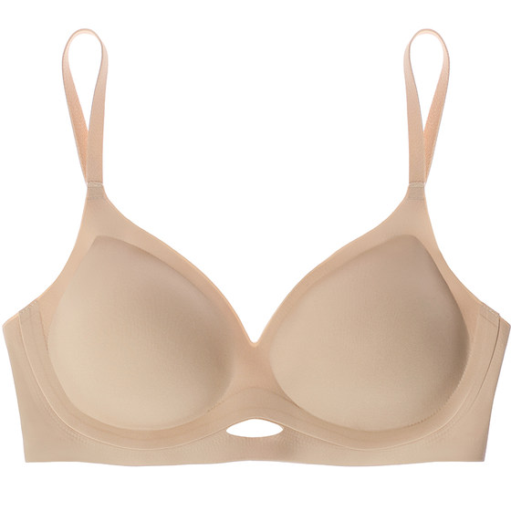 
Curious Mis liquid foundation underwear for women with external expansion and small breasts showing large comics without marks bra without steel rings