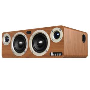 
HIFI fever-grade wireless Bluetooth speaker wooden household subwoofer mobile phone computer car high-quality audio