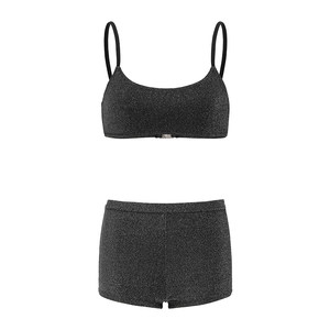 
Yukari swim 2026 new split swimsuit small breast push up black bikini stunning boxer swimsuit