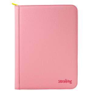 
sanseking Pokémon 151 collection card book 9-grid high-value rune battlefield card storage book pink