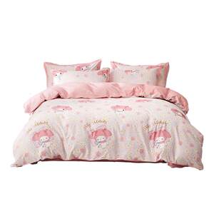 
Mercury Home Textiles Children's Three/Four-Piece Set Infant and Toddler Class A Antibacterial Cotton Set IP Co-branded Fitted Sheets and Quilt Covers