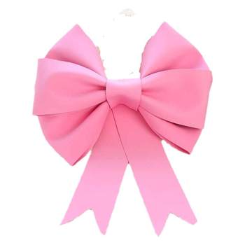 
Internet celebrity pink super large bow decorates the wall
