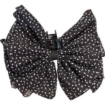 Stylish and elegant polka dot bow half hair shark clip
