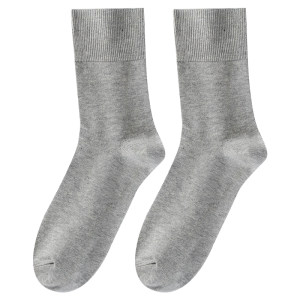 
Middle-aged and elderly people without traces loose cotton socks for men without legs, elderly women's socks wide and swollen feet large size loose spring and summer thin style