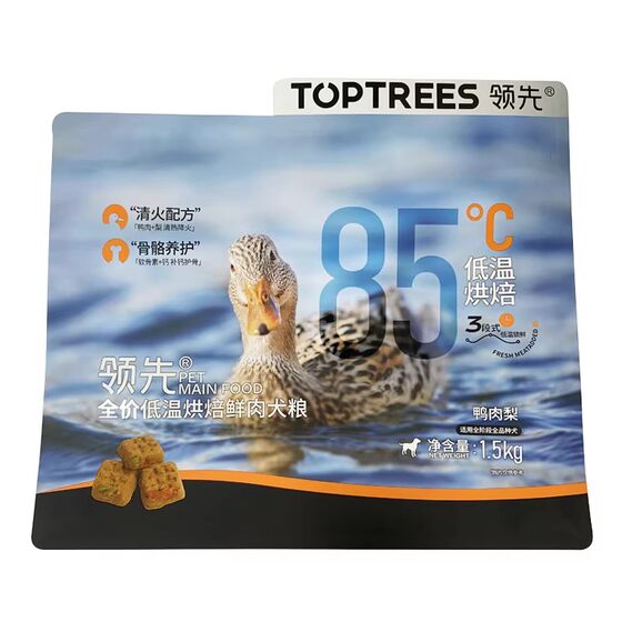 
Leading Duck Meat and Pear Low Temperature Baked Dog Food Teddy Bichon Frize for small and medium-sized dogs, adult, young and old, full price dog food, universal type