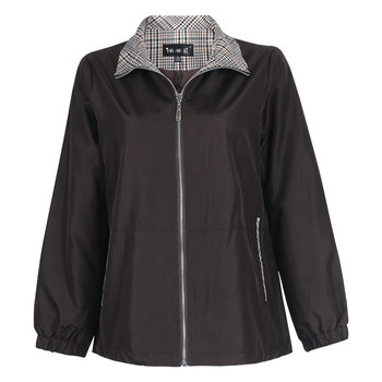 Nolfini commuting short mommy style windbreaker jacket